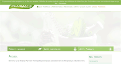 Desktop Screenshot of pharmaciehomeo.com